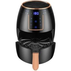 Livingandhome Black Large 5.5L Digital Touchscreen Air Fryer -Small Appliances Store 93885864 4