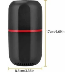 150W Electric Coffee Grinder, Bean Grinder, 120g Capacity, With Cleaning Brush, 2-in-1 Teaspoon And Tamper (Black) -Small Appliances Store 93888626 5