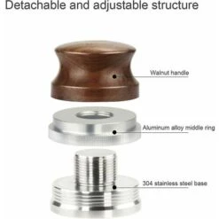 58mm Espresso Coffee Distributor Tool, Adjustable Height -Small Appliances Store 94176165 5