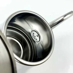 Stainless Steel Teapot With Removable Infuser - 1200 Ml - Dishwasher Safe -Small Appliances Store 94621875 4