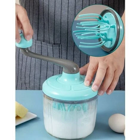 Rotary Hand Whisk Whisk Whisk Egg Frother Rotary Hand Mixer 2 Rotary Hand Whisk Whisk Whisk Egg Frother Rotary Hand Mixer - Image 2