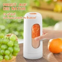 Blender Smoothie Maker, Bouteille De Mixeur De Jus Frais Pour Shakes Et Smoothies, Mini Mixeur De Smoothie à Emporter, Mixeur Mixeur De 10 Oz Avec USB Rechargeable, Mixeur Portable Pour Le Sport, Les -Small Appliances Store 95076848 3
