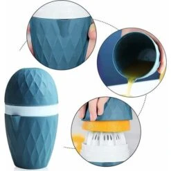 Presse-Agrumes Manuel, Mini Presse-Agrumes Manuels, Presse-Fruits Multifonctionnel, Tasse De Presse-Agrumes Manuel Portable, Pour Citron Et Fruits Outils De Cuisine -Small Appliances Store 95077414 3
