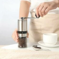 Manual Coffee Grinder, Manual Coffee Grinder With Crank (6 Speeds) -Small Appliances Store 95309989 5