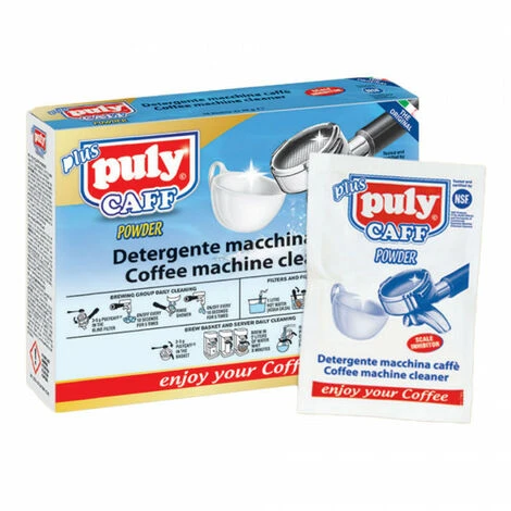 Coffee Machine Cleaning Powder PulyCaff® Plus, 10 Pcs. 1 Coffee Machine Cleaning Powder PulyCaff® Plus, 10 Pcs.