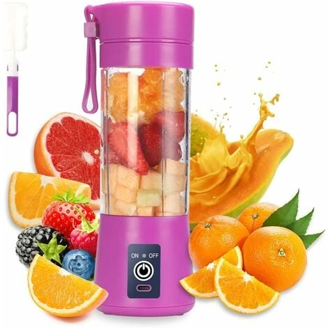 Portable Blender, Electric USB Blender, Mini Portable Blender, 380ml 1 Portable Blender, Electric USB Blender, Mini Portable Blender, 380ml