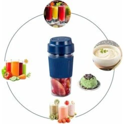 Portable Blender Jar, USB Electric Juicer Multifunction Blender -Small Appliances Store 95523978 4