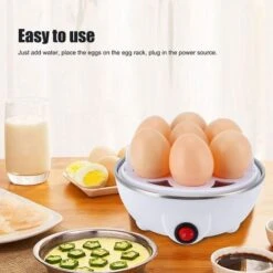 Electric Eggs Boiler Multifunctional Mini Eggs Cooker Steamer Poacher For Kitchen UseEU Plug 220V -Small Appliances Store 95534161 4