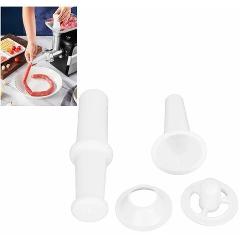Food Pusher Sausage Filling Nozzle Kubbe Attachment Food Grade Quality Manual Sausage Maker Meat Stuffer Filler Universal 3 Food Pusher Sausage Filling Nozzle Kubbe Attachment Food Grade Quality Manual Sausage Maker Meat Stuffer Filler Universal - Image 3