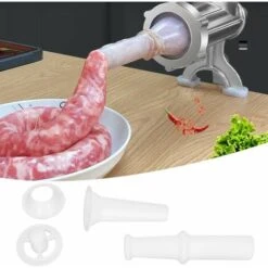 Food Pusher Sausage Filling Nozzle Kubbe Attachment Food Grade Quality Manual Sausage Maker Meat Stuffer Filler Universal 8 Food Pusher Sausage Filling Nozzle Kubbe Attachment Food Grade Quality Manual Sausage Maker Meat Stuffer Filler Universal -Small Appliances Store 95534222 4