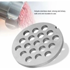 Meat Grinder Knife Stainless Steel Mincer Plate Disc Knife With Holes Professional Replacement Accessories For Grinders Mincers(7.5mm) -Small Appliances Store 95534243 3