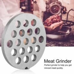 Meat Grinder Knife Stainless Steel Mincer Plate Disc Knife With Holes Professional Replacement Accessories For Grinders Mincers(7.5mm) -Small Appliances Store 95534243 4