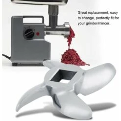Meat Grinder Blade Stainless Steel Mincer Cutting Plate Professional Cross-Shaped Cutter Replacement Spare Part For Grinders Mincers(22) -Small Appliances Store 95534267 3