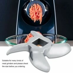 Meat Grinder Blade Stainless Steel Mincer Cutting Plate Professional Cross-Shaped Cutter Replacement Spare Part For Grinders Mincers(22) -Small Appliances Store 95534267 4