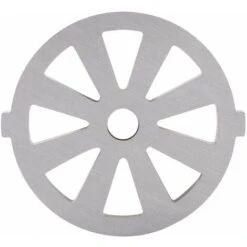 Mincer Cutting Plate Alloy Meat Grinder Crusher Mincer Plate Disc Knife 7mm Hole Household Guaranteed Quality Plate Disc Machinery Kitchen Appliances Parts Silver