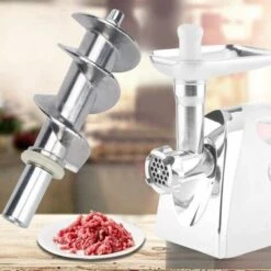 Meat Mincer Screw, Safe Meat Grinder Screw, Simple Installation Stainless Steel For Electric Meat Grinder Kitchen Home Use Meat Grinder Accessories -Small Appliances Store 95534305 3