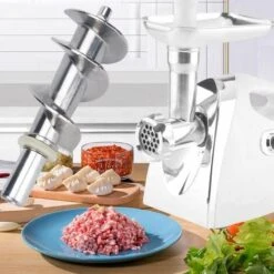 Meat Mincer Screw, Safe Meat Grinder Screw, Simple Installation Stainless Steel For Electric Meat Grinder Kitchen Home Use Meat Grinder Accessories -Small Appliances Store 95534305 4