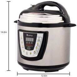 Fitprobo 6L13 All-in-one Stainless Steel Electric Pressure Cooker In Primary Color, Side Handle Style, With Reservation Function/heat Preservation Function -Small Appliances Store 95603016 5