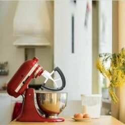 Flexible Edge Flat Beater For Mixing Kitchen Flour CreamFlat Beater For KitchenAid Stand Mixer Accessories For KitchenAid Artisan Mixer 4.5-5 Quart -Small Appliances Store 95648571 5