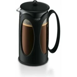 3 Cups 0.35L Black Borosilicate Glass Coffee Maker -Small Appliances Store 95649602 3