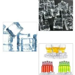 50pcs Clear Fake Shaved Ice Rocks Ice Cubes Slime Fillers Square Ice Cube, 25mm X 50PCS, 11 7 50pcs Clear Fake Shaved Ice Rocks Ice Cubes Slime Fillers Square Ice Cube, 25mm X 50PCS, 11 -Small Appliances Store 95709287 3