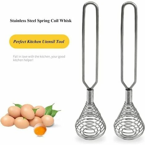 GTA Mixer Variety Stainless Steel Spring Coil Whisk Wire Whisk Cream Egg Beater Sauce Cream Hand Mixer Kitchen Tool Accessories 1 GTA Mixer Variety Stainless Steel Spring Coil Whisk Wire Whisk Cream Egg Beater Sauce Cream Hand Mixer Kitchen Tool Accessories