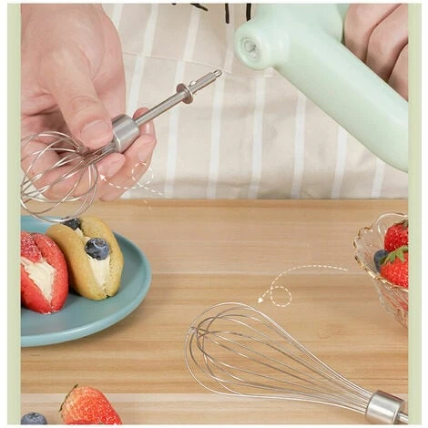 GTA Electric Whisk Hand Mixer Whisk 4 Speed Whisk For Baking Upright Cake Egg Cream Cordless 5 GTA Electric Whisk Hand Mixer Whisk 4 Speed Whisk For Baking Upright Cake Egg Cream Cordless - Image 5