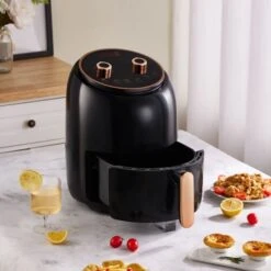 Livingandhome Black 8L Electric Air Fryer -Small Appliances Store 95736781 3