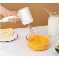 Blender Household Electric Portable Cordless Egg Beater Multifunction Creamer Cooking Whisk White 7 Blender Household Electric Portable Cordless Egg Beater Multifunction Creamer Cooking Whisk White -Small Appliances Store 95850509 3
