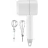 Blender Wireless Charging Electric Egg Beater Home Baking Tool Cream Whisker Handheld Egg Beater 2 Egg Sticks-White