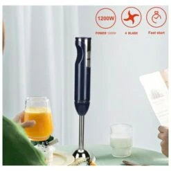 Multifunctional Electric Blender Juicer Food Processor Kitchen Blue -Small Appliances Store 95853346 5