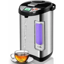 5L Adjustable Instant Hot Water Dispenser Electric Hot Pot Kettle W/Auto-Cut Off