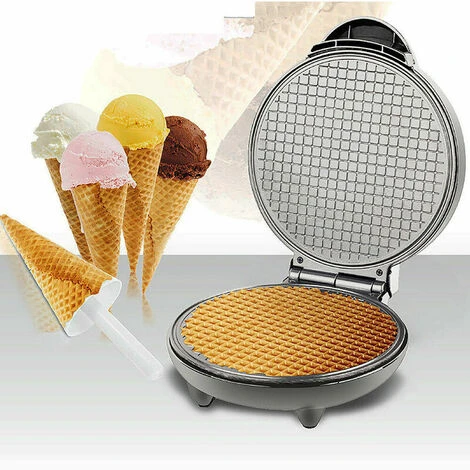 Multifunctional 8.3in Double Side Pancake Maker Crispy Omelet Pan Non-stick Ice Cream Cone Machine Easy To Clean 220V 2 Multifunctional 8.3in Double Side Pancake Maker Crispy Omelet Pan Non-stick Ice Cream Cone Machine Easy To Clean 220V - Image 2