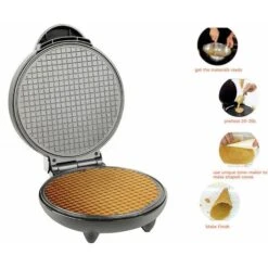 Multifunctional 8.3in Double Side Pancake Maker Crispy Omelet Pan Non-stick Ice Cream Cone Machine Easy To Clean 220V 8 Multifunctional 8.3in Double Side Pancake Maker Crispy Omelet Pan Non-stick Ice Cream Cone Machine Easy To Clean 220V -Small Appliances Store 96004099 4