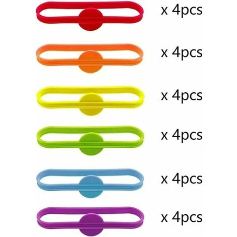 Drink Markers 24 Pieces Of Reusable Silicone Drink Markers. Glass Markers. Strips Of Cocktail Glass Bottles. Home Party Bar Label Markers (6 2 Drink Markers 24 Pieces Of Reusable Silicone Drink Markers. Glass Markers. Strips Of Cocktail Glass Bottles. Home Party Bar Label Markers (6 - Image 2