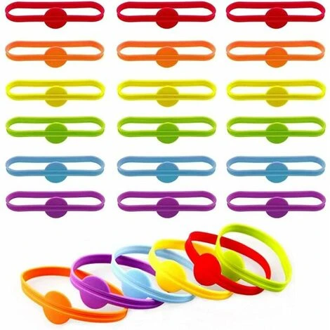 Drink Markers 24 Pieces Of Reusable Silicone Drink Markers. Glass Markers. Strips Of Cocktail Glass Bottles. Home Party Bar Label Markers (6 3 Drink Markers 24 Pieces Of Reusable Silicone Drink Markers. Glass Markers. Strips Of Cocktail Glass Bottles. Home Party Bar Label Markers (6 - Image 3