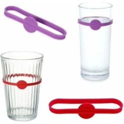 Drink Markers 24 Pieces Of Reusable Silicone Drink Markers. Glass Markers. Strips Of Cocktail Glass Bottles. Home Party Bar Label Markers (6 9 Drink Markers 24 Pieces Of Reusable Silicone Drink Markers. Glass Markers. Strips Of Cocktail Glass Bottles. Home Party Bar Label Markers (6 -Small Appliances Store 96242385 5