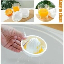 Manual Citrus Juicer, Manual Orange Lemon Juicer, Professional Juice Squeezers With 230ml Container For Fruit, Lemon, Lime, Orange, Household Citrus Juicer -Small Appliances Store 96244936 3