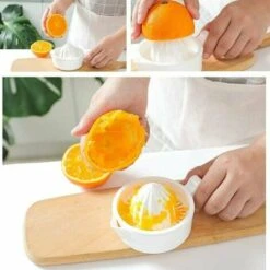 Manual Citrus Juicer, Manual Orange Lemon Juicer, Professional Juice Squeezers With 230ml Container For Fruit, Lemon, Lime, Orange, Household Citrus Juicer -Small Appliances Store 96244936 4