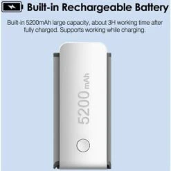 Portable Wireless Baby Bottle Warmer Travel Breastmilk Warmer Cooler Bag Built-in Battery With USB Charging Cable (White) 7 Portable Wireless Baby Bottle Warmer Travel Breastmilk Warmer Cooler Bag Built-in Battery With USB Charging Cable (White) -Small Appliances Store 96246967 3