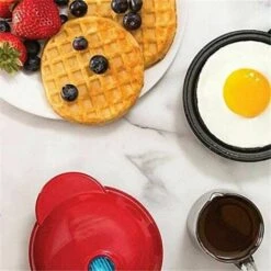 Rebuy Mini Waffle Maker For Personalized Hash Brown Breakfast Snacks -Small Appliances Store 96486592 5