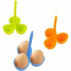 Silicone Cooked Egg Poacher Microwave Frying Pan Egg Poacher Easy Egg Cooker Egg Boiler Egg Cooker Silicone Egg Poacher For Cookware Microwave Ovens Breakfast Making Accessories