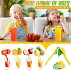 Manual Juicer, Heavy Duty, 2 In 1 Premium Metal Lemon Orange Lime Manual Juicer, Safe Juicer, Faster And Efficient, Sturdy Design, Easy To Clean. 8 Manual Juicer, Heavy Duty, 2 In 1 Premium Metal Lemon Orange Lime Manual Juicer, Safe Juicer, Faster And Efficient, Sturdy Design, Easy To Clean. -Small Appliances Store 97104829 4