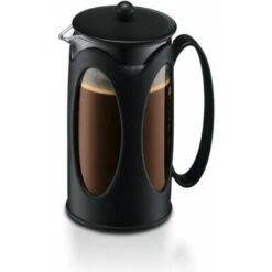 Coffee Maker, Borosilicate Glass - 3 Cups (0.35 L), Black -Small Appliances Store 97104830 5