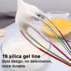 Whip Set Non-Stick, Non-Scratch, Egg Beater For Baking, Pastry, Whisking, Stirring 3 Pack -Small Appliances Store 97377891 4