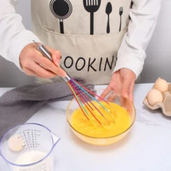 Whip Set Non-Stick, Non-Scratch, Egg Beater For Baking, Pastry, Whisking, Stirring 3 Pack -Small Appliances Store 97377891 5