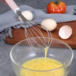 Stainless Steel Kitchen Handle Egg Beater Pasta Stick Baking Tool Cream Whisk Hand Dough Mixer -Small Appliances Store 97382275 4