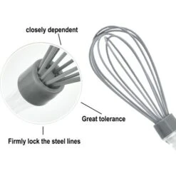 Egg Beater Stainless Steel Manual Egg Beater Household Whipped Cream Egg Cake Baking Tool -Small Appliances Store 97382322 3