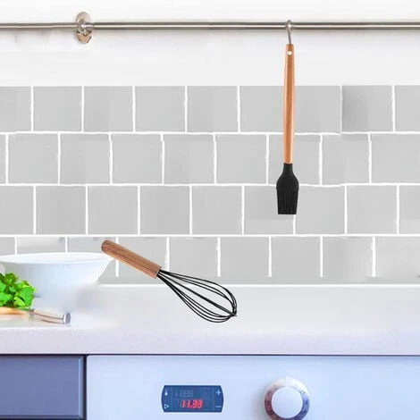 2-Piece Silicone Cookware Set With Wooden Handle, Non-Toxic And Non-Stick, Heat Resistant And Dishwasher Safe 5 2-Piece Silicone Cookware Set With Wooden Handle, Non-Toxic And Non-Stick, Heat Resistant And Dishwasher Safe - Image 5