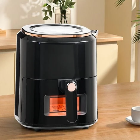 Livingandhome Black 7.5L Digital Touchscreen Air Fryer 3 Livingandhome Black 7.5L Digital Touchscreen Air Fryer - Image 3